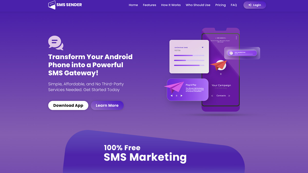 SMS Marketing Tool